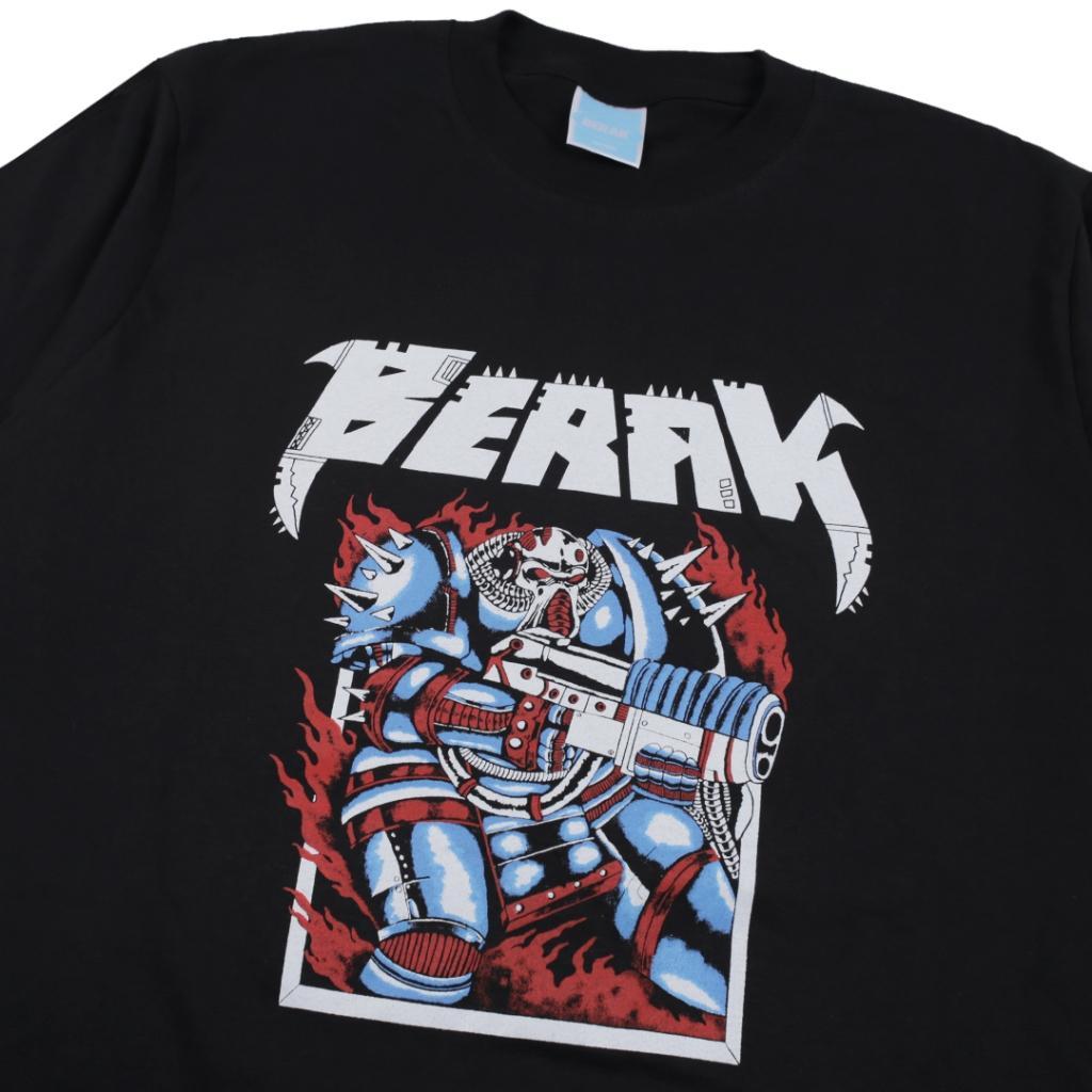 [COSCHIC]Hitam Berak 9420 Black Sleeve Graphic Tee