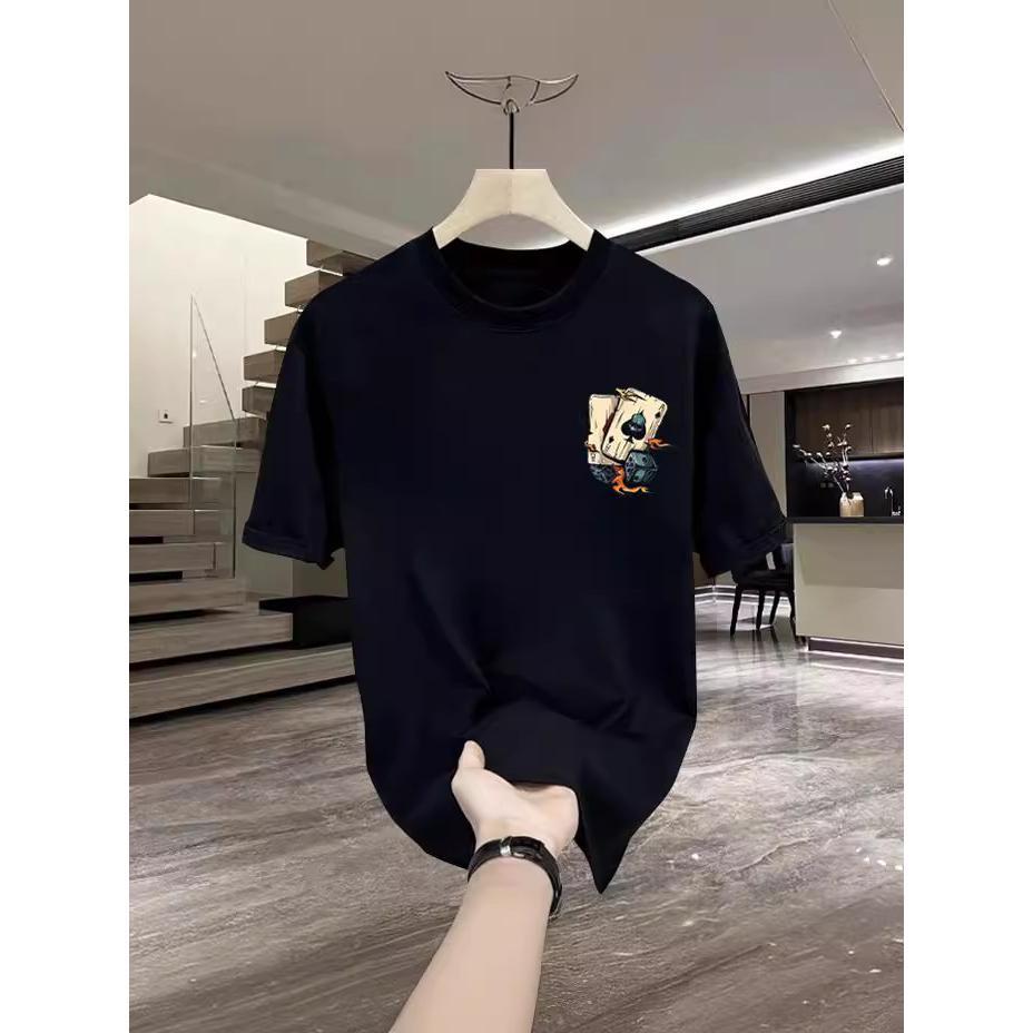 [COSCHIC]T-Shirt Lelaki Corak Unik Casual Printed Tee