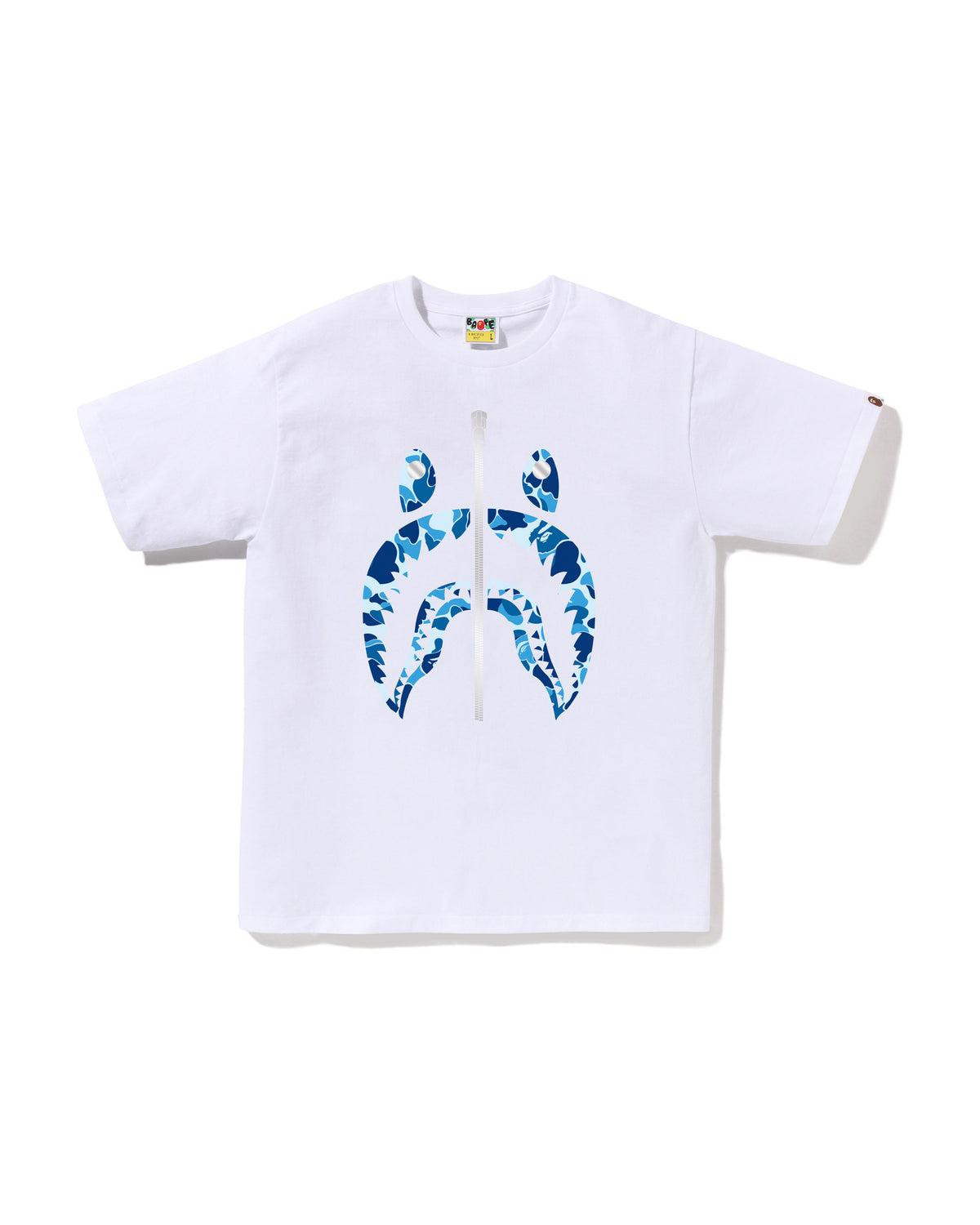 [COSCHIC]Abc Camo Shark Tee Oversized Design Streetwear