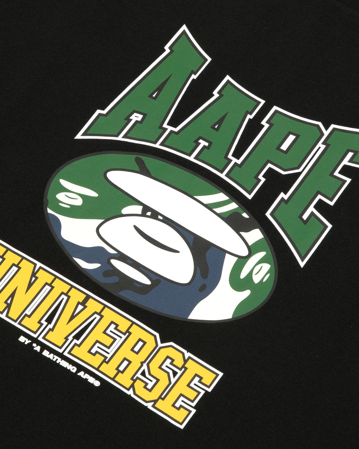 [COSCHIC]Street Logo Print Tee Flannel Shirt Dude Nav