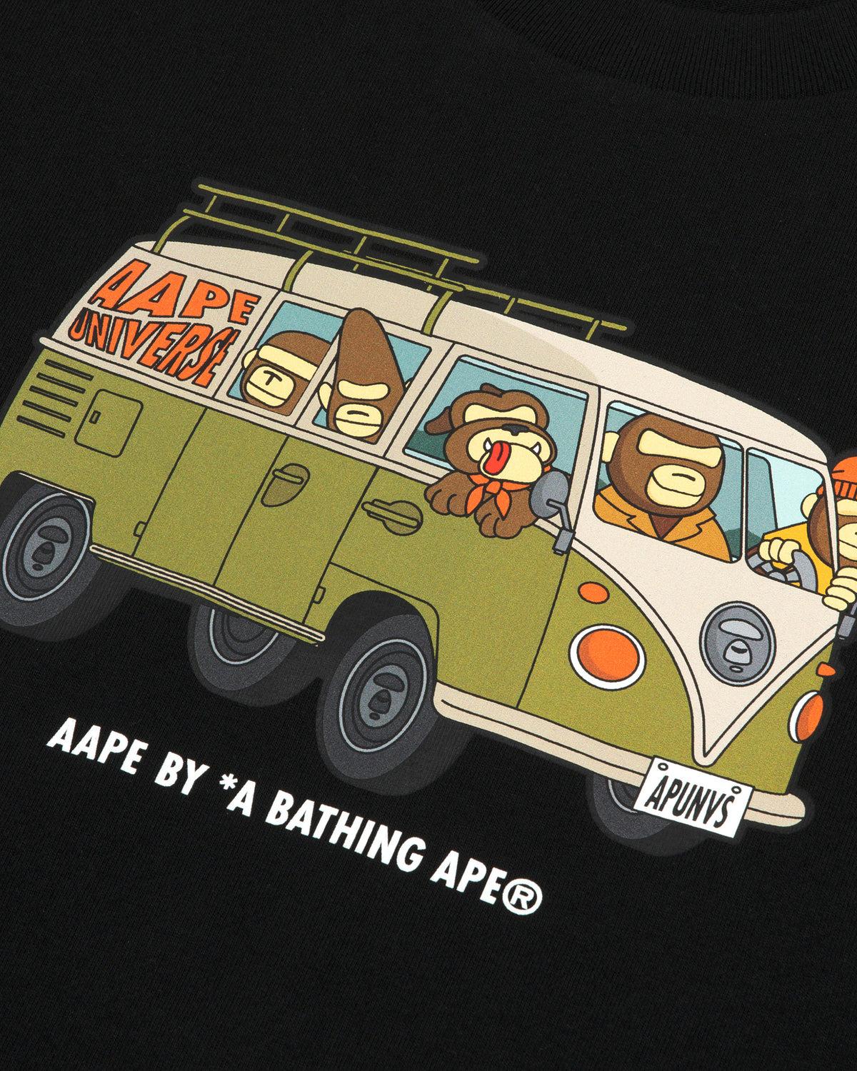 [COSCHIC]College Logo Tie Dye Tee baju belang panda eyes chill tee baggy clothes