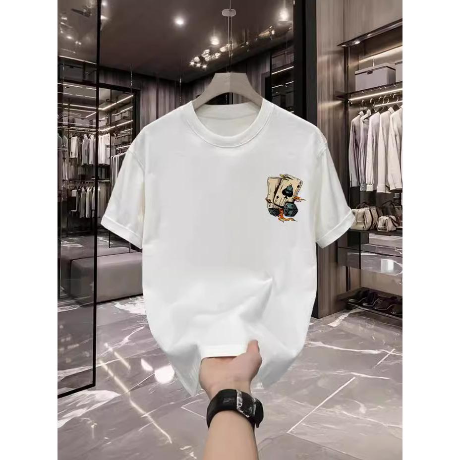 [COSCHIC]T-Shirt Lelaki Corak Unik Casual Printed Tee