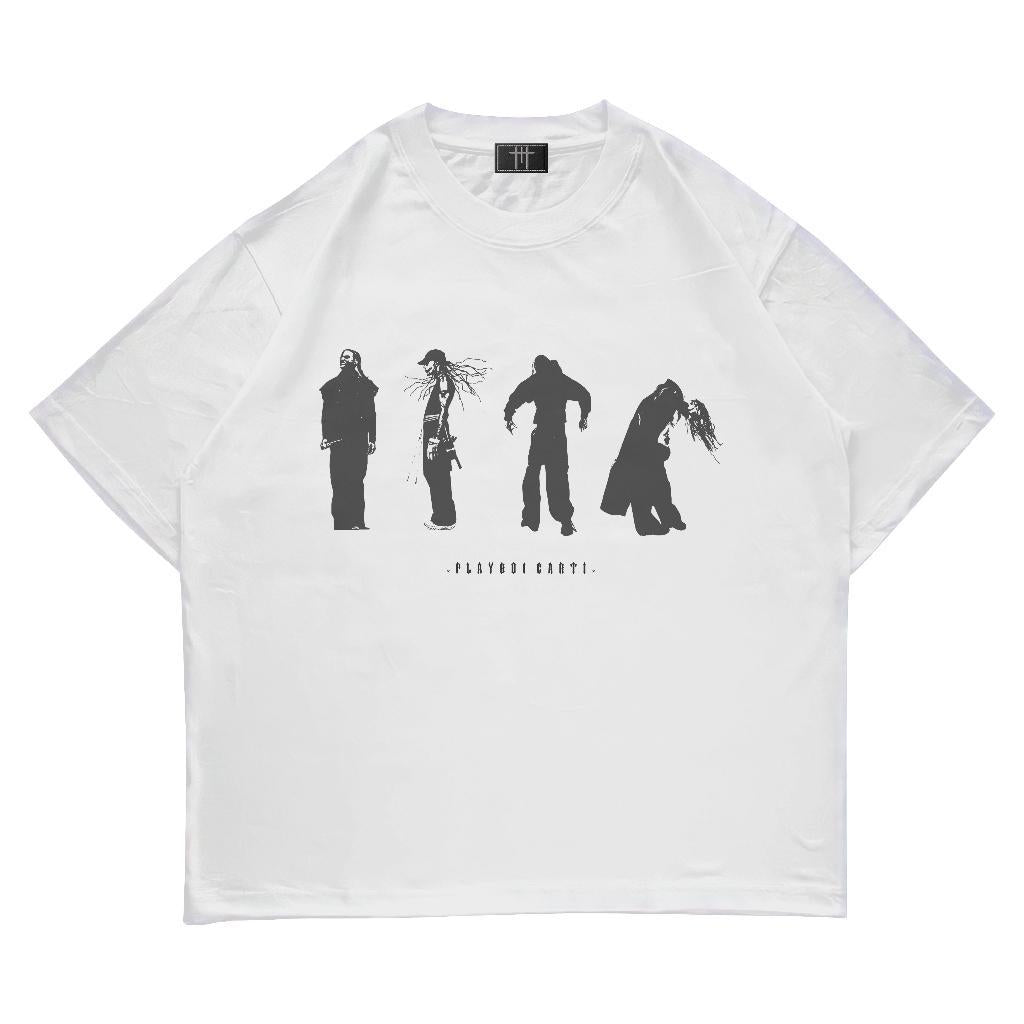 [COSCHIC]Megalast Playboi Carti Oversize Combed Tee