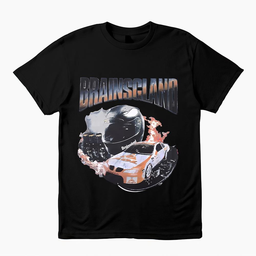 [COSCHIC]Karimake Brainsgland Oversize Cotton Tee