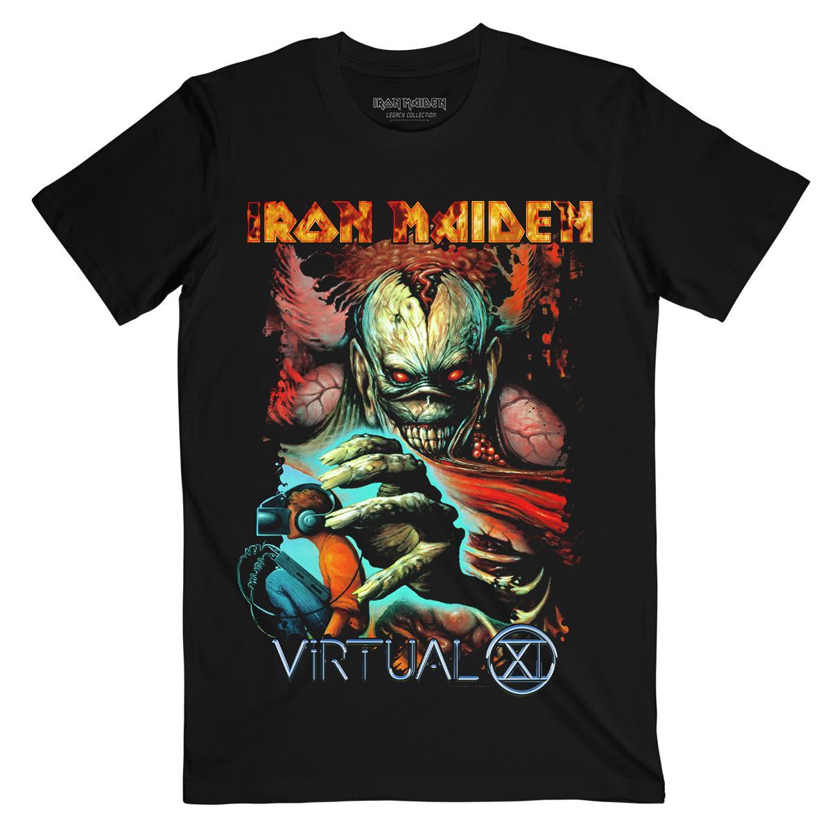 [COSCHIC]Iron Maiden Halloween Vintage Printed Tee