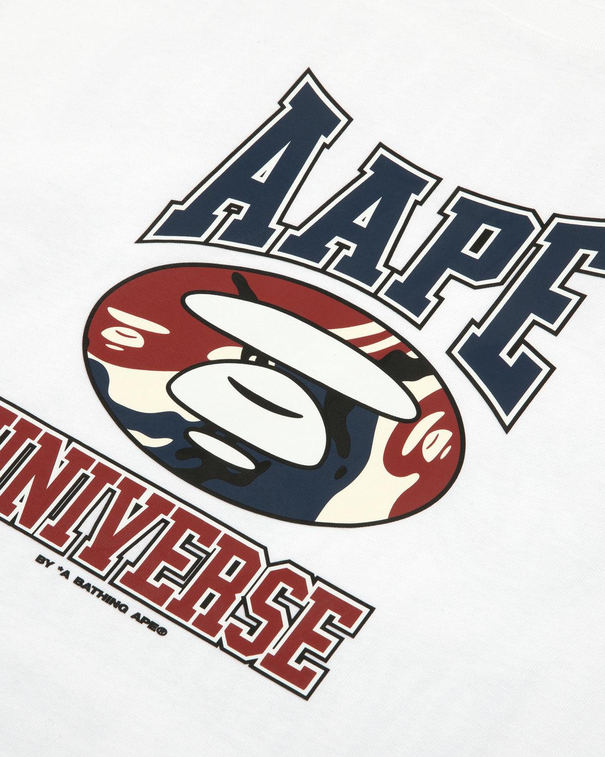 [COSCHIC]Street Logo Print Tee Flannel Shirt Dude Nav