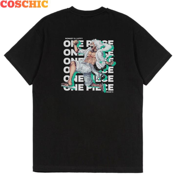 [COSCHIC]Badfish American Surf Print Hip-Hop Tee