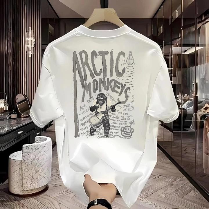 [COSCHIC]Arctic Monkeys Album Oversize Graphic Tee