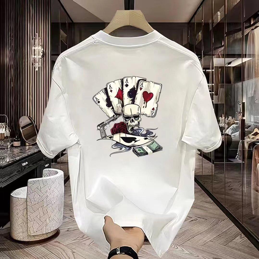 [COSCHIC]T-Shirt Lelaki Corak Unik Casual Printed Tee