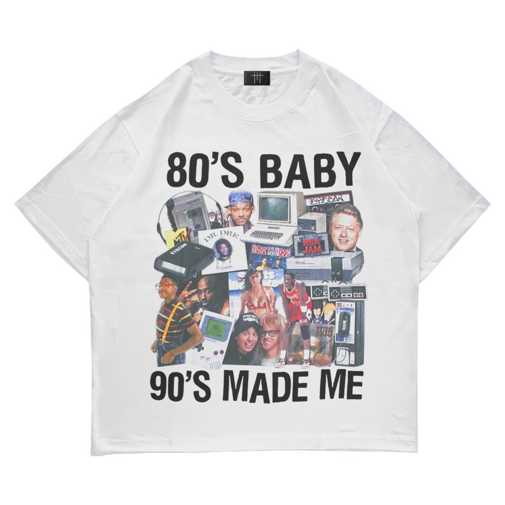 [COSCHIC]Megalast Baby 90¡¯s Mad Oversized T-Shirt