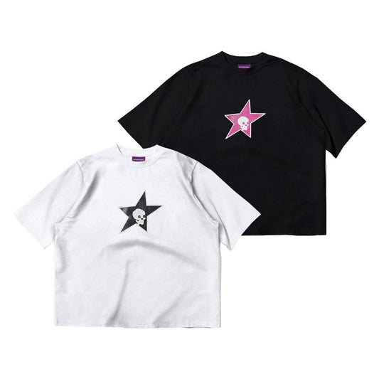 [COSCHIC]Tanaman Boxy Fillingstreet Asterisk Graphic Tee