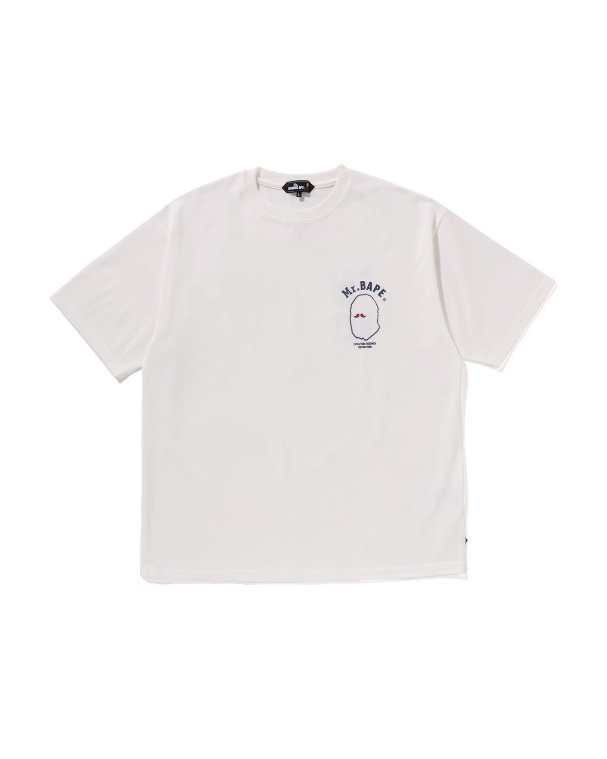 [COSCHIC]A Flame Logo Tee printed bold tee uniqlo plus size flannel shirt dude