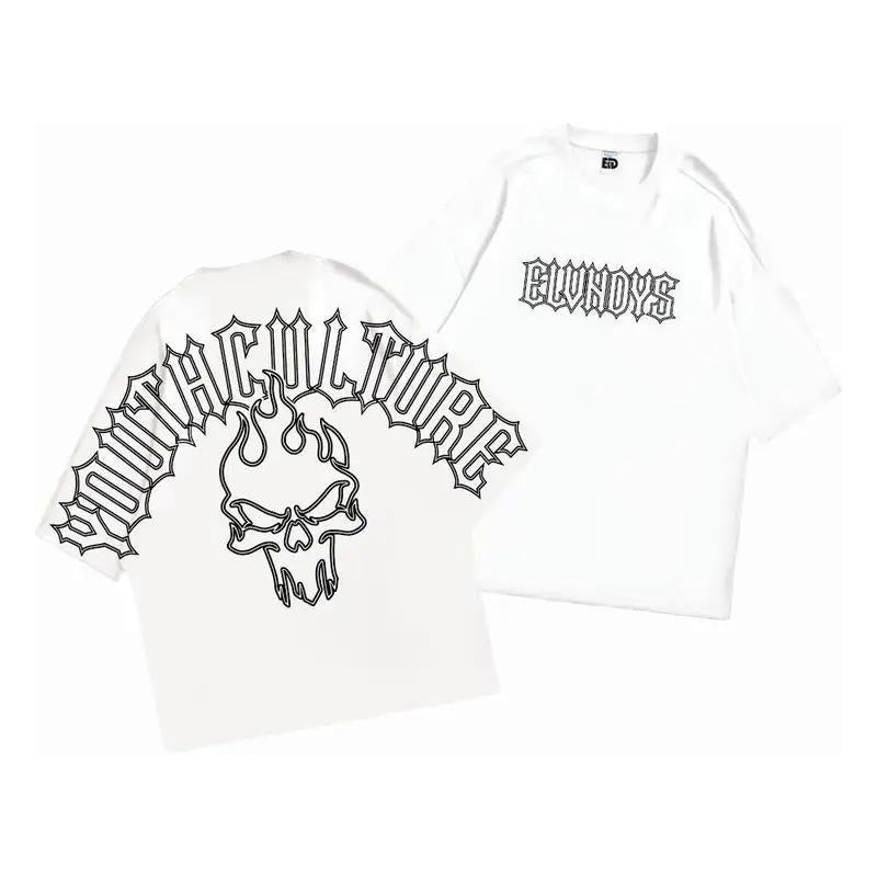 [COSCHIC]Lukisan Tangan Ilustrasi Artistic Oversize Tee
