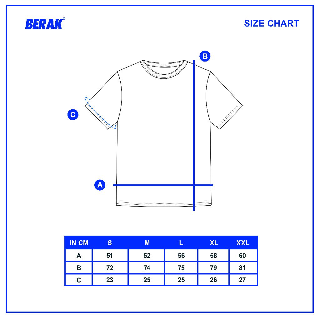 [COSCHIC]Hitam Berak 9420 Black Sleeve Graphic Tee