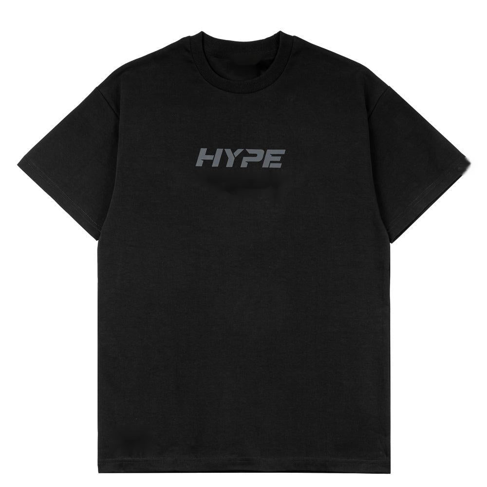 [COSCHIC]Emba Baju Putih Viral Hype Kapas Logo Tee Unisex
