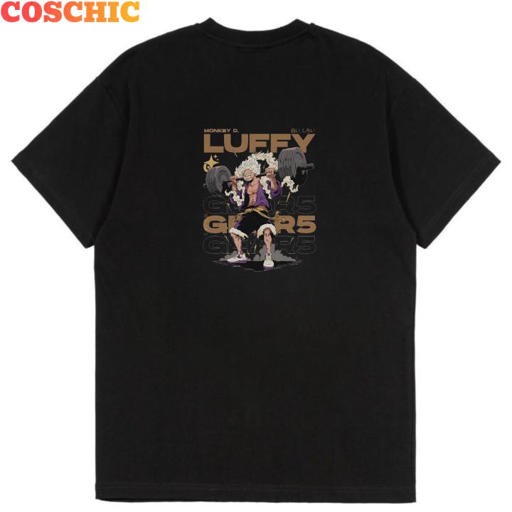 [COSCHIC]Badfish American Surf Print Hip-Hop Tee