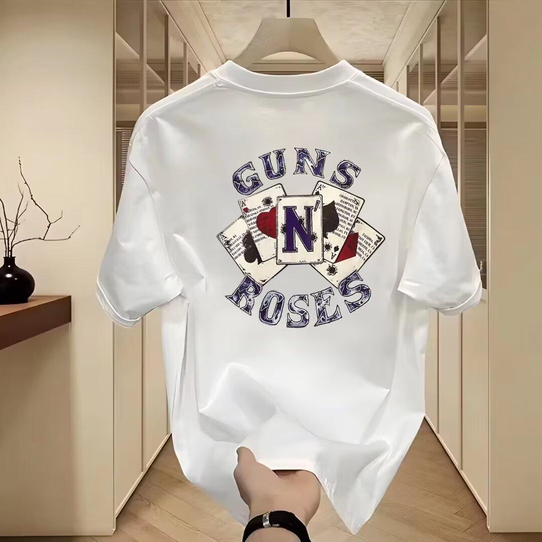 [COSCHIC]T-Shirt Lelaki Corak Unik Casual Printed Tee