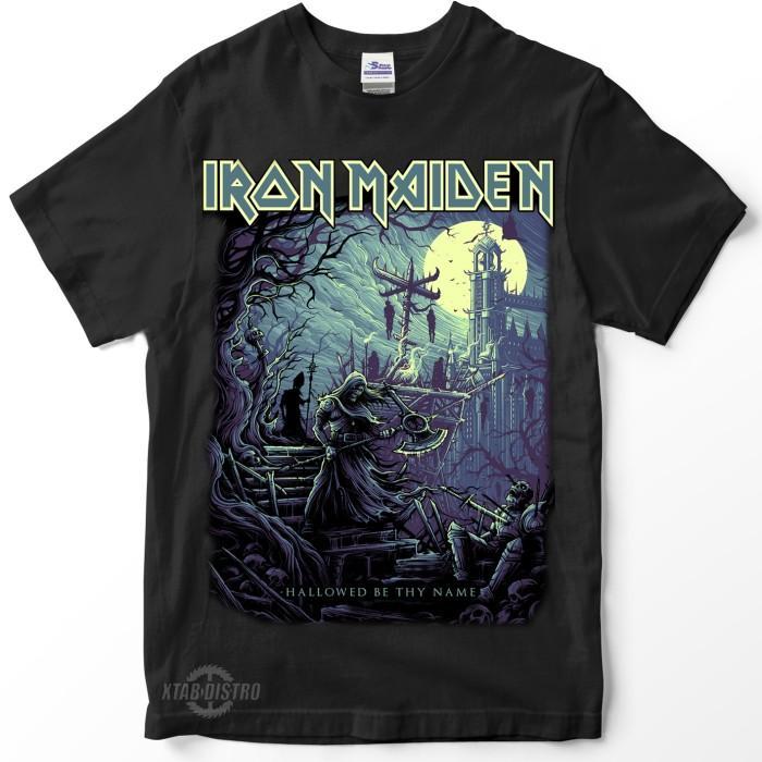 [COSCHIC]Iron Maiden Halloween Vintage Printed Tee