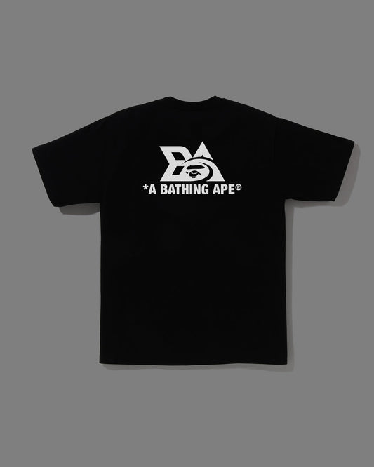 [COSCHIC]Moonface logo college tee streetwear casual uniqlo plain shirt flannel shirt dude