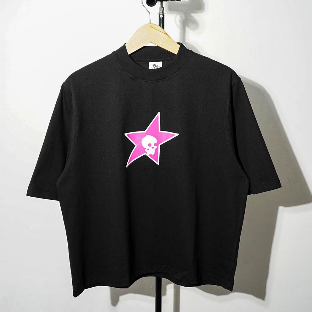 [COSCHIC]Tanaman Boxy Fillingstreet Asterisk Graphic Tee