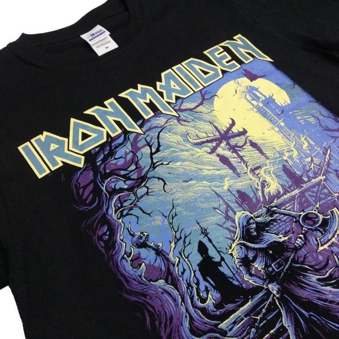 [COSCHIC]Iron Maiden Halloween Vintage Printed Tee